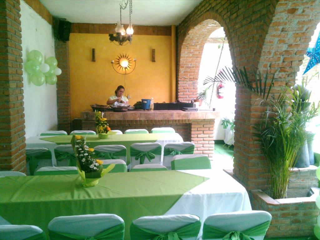 Salon o jardin para fiestas