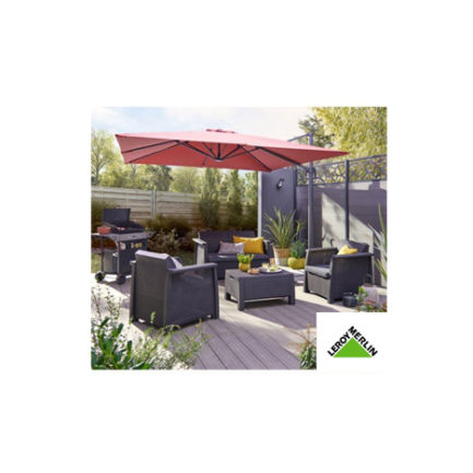 Salon bas de jardin kansas