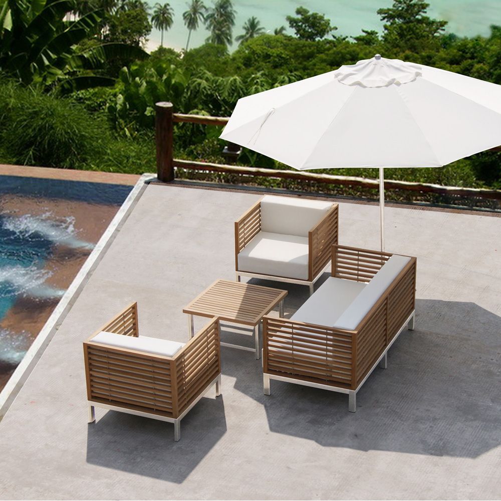 Salon de jardin plastique haut de gamme