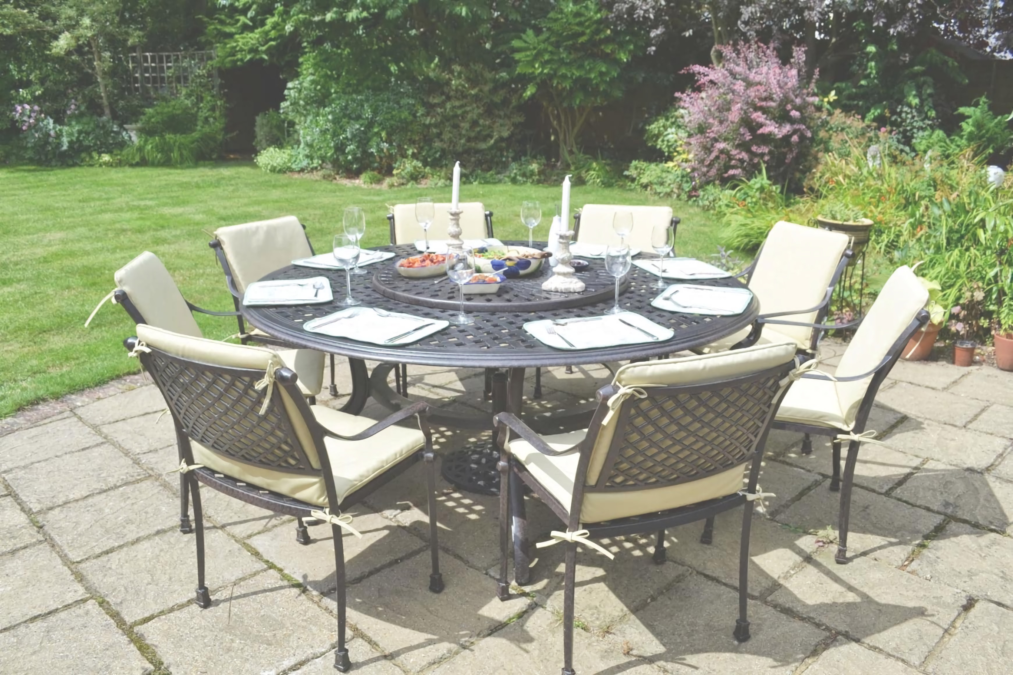 Salon de jardin en pierre d'occasion