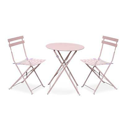 Salon de jardin bistro metal