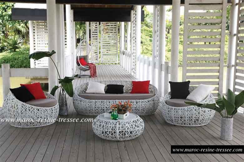 Salon de jardin resine casa