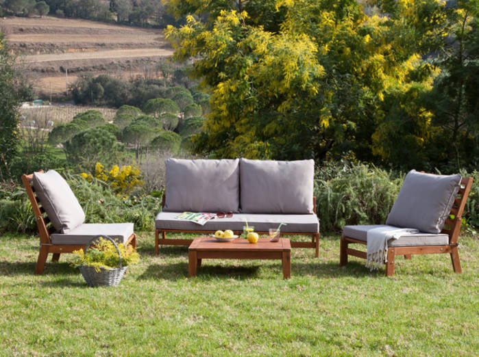 Salon de detente de jardin pas cher
