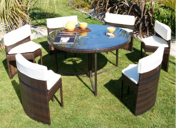 Salon de jardin table chaise