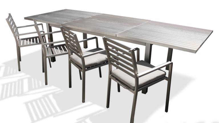 Table jardin aluminium