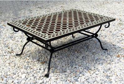 Mobilier de jardin zellige