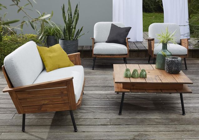 Salon de jardin design