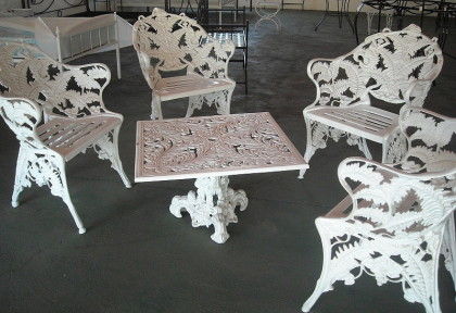 Salon jardin fonte occasion