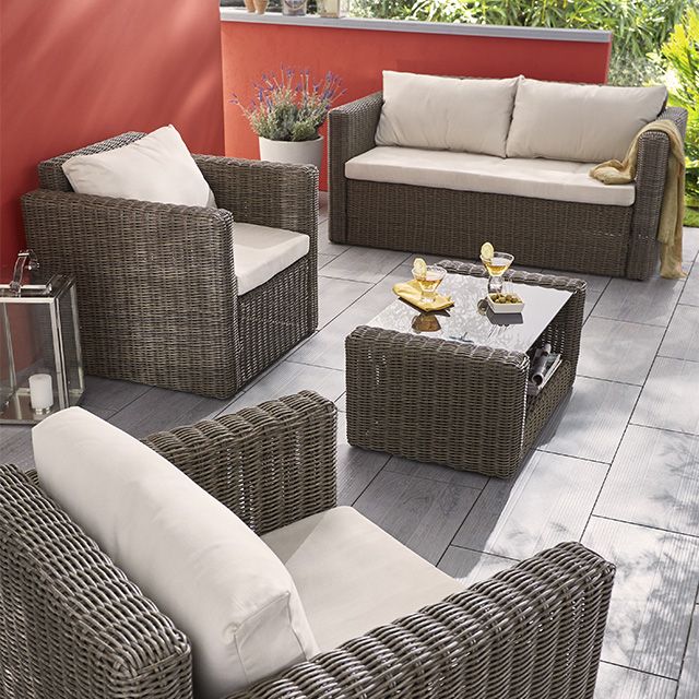 Salon de jardin resine haut de gamme