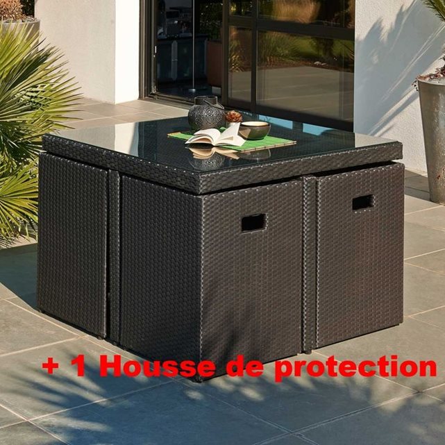 Housse de protection salon de jardin cdiscount