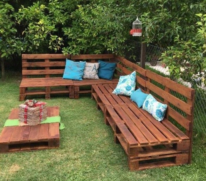 Fabriquer salon de jardin en palette tuto