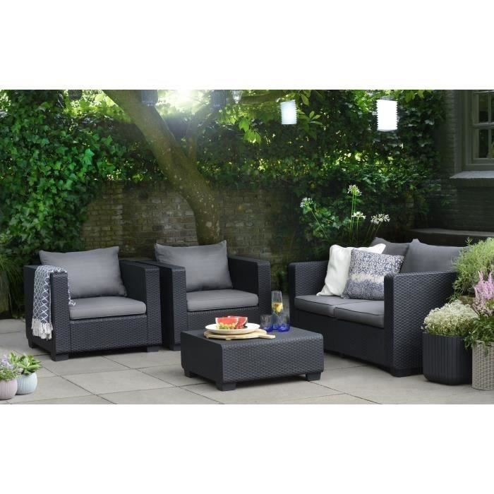 Allibert jardin salon de jardin 4 places monaco lyon