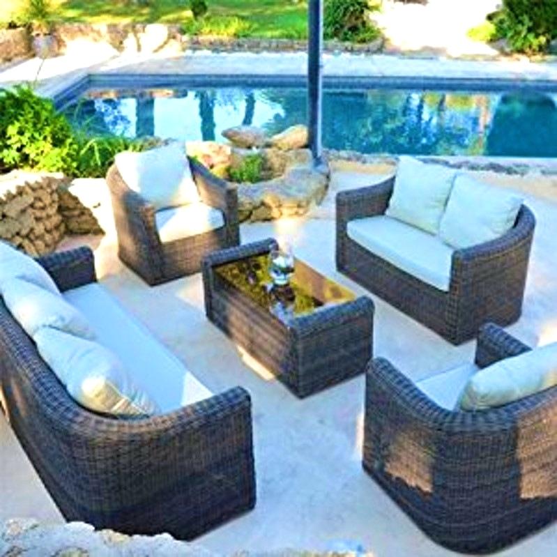 Salon de jardin bas 10 personnes
