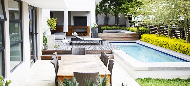 Jardin exterieur