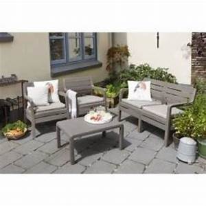 Salon de jardin en rotin synthétique collection corona