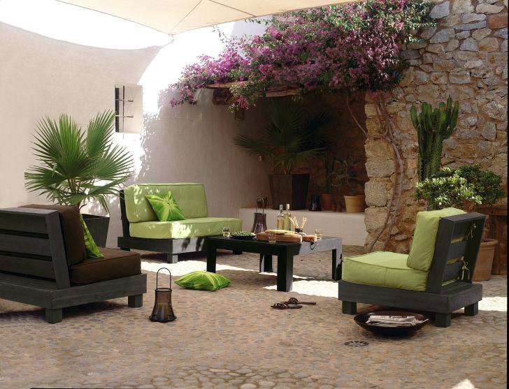 Salon de jardin pas cher babou