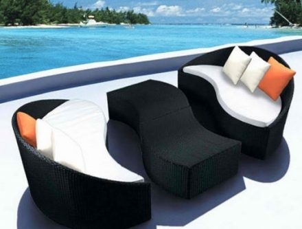 Salon jardin design original