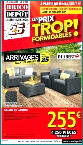 Salon de jardin brico depot arrivage