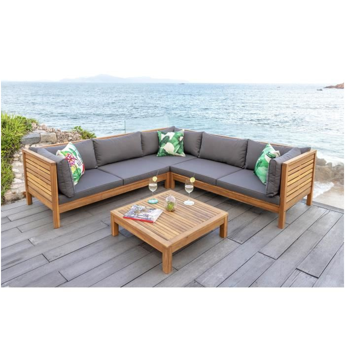 Cdiscount salon de jardin d'angle