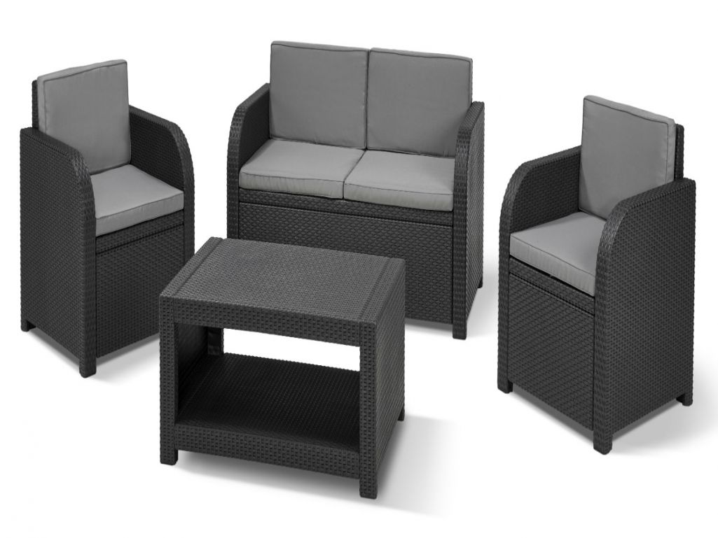 Salon de jardin blanc super u