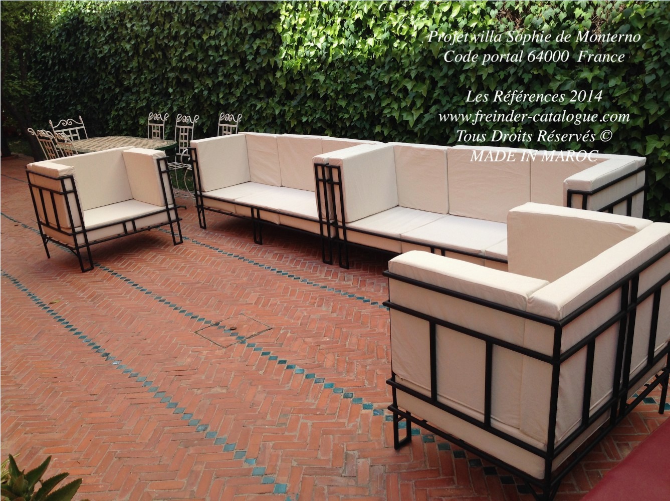 Salon de jardin zodio