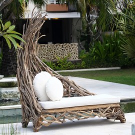 Salon de jardin artisanat en bois