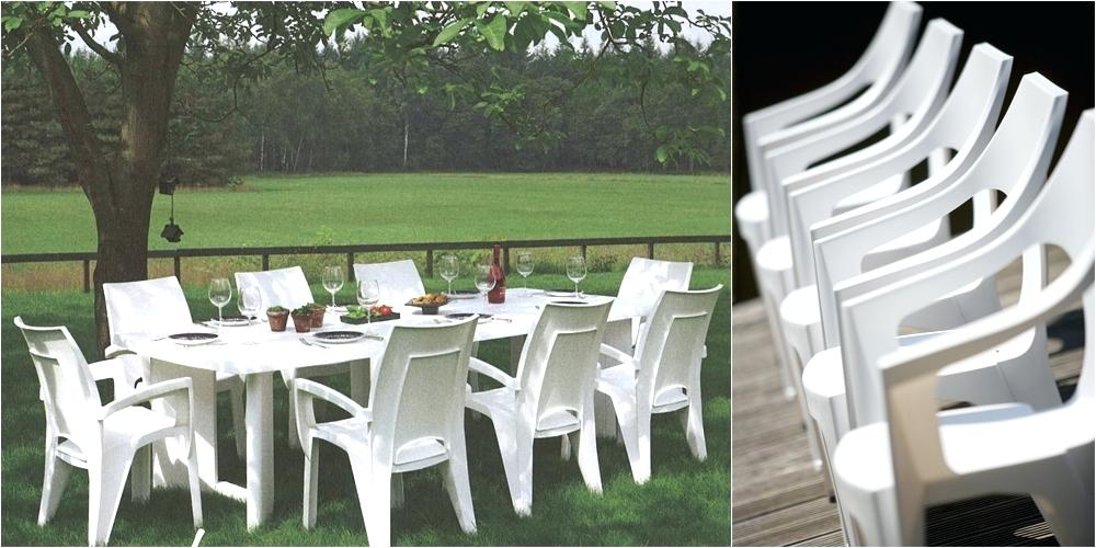 Mobilier de jardin allibert plastique