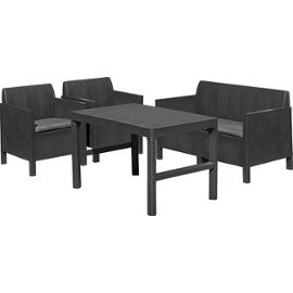 Salon de jardin chicago lounge allibert