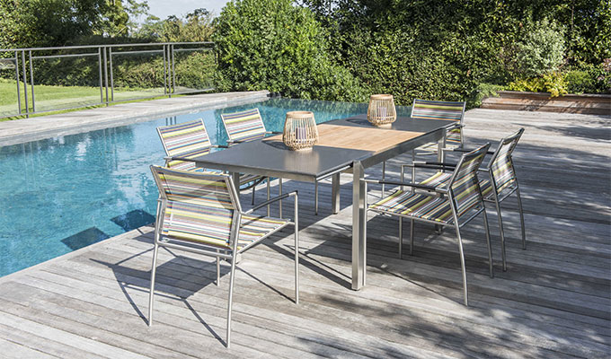Salon de jardin bois imputrescible