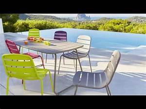 Salon de jardin acier carrefour