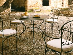 Salon de jardin en fer forgé occasion