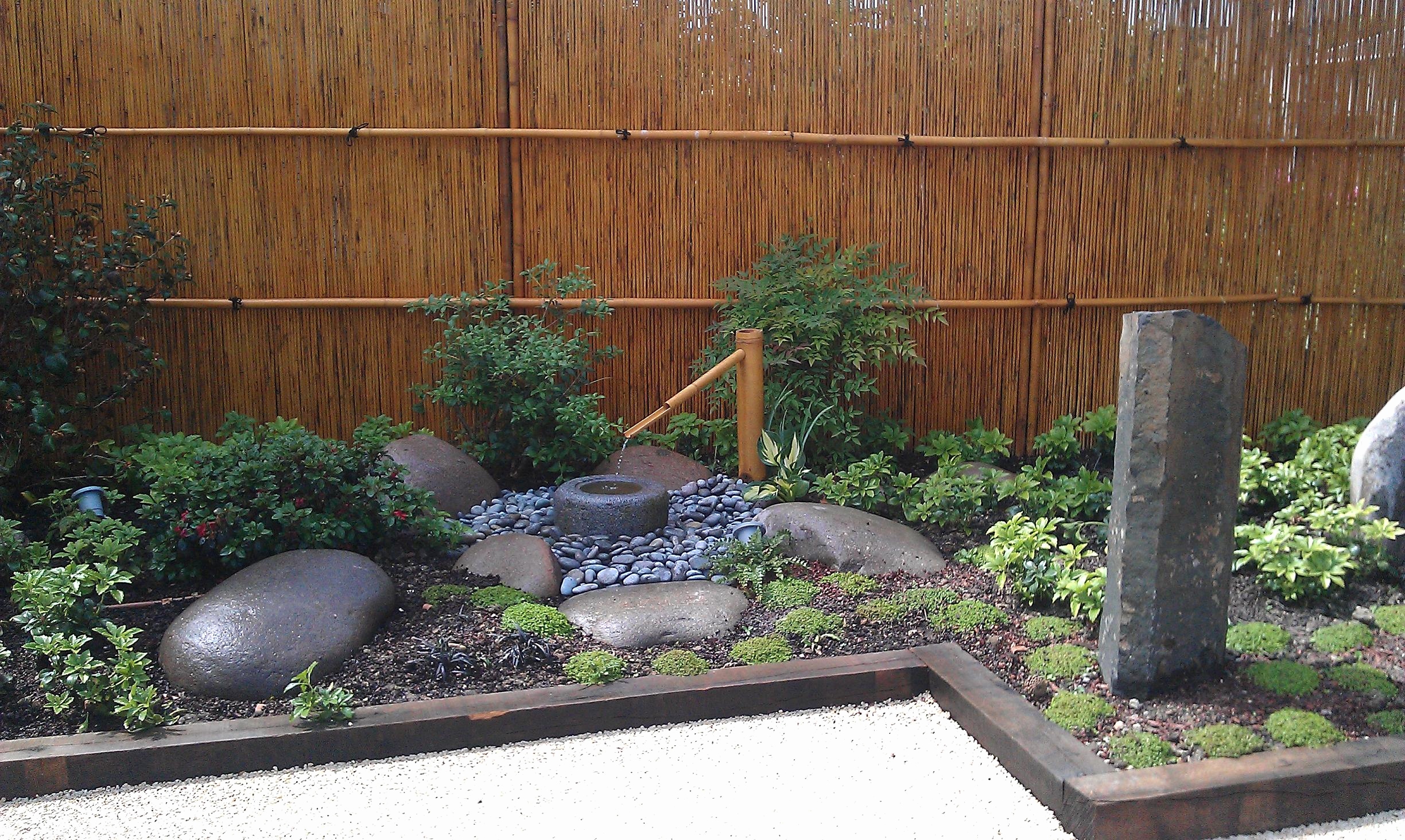 Salon de jardin zen pas cher