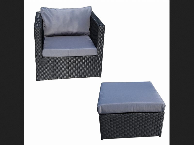 Coussin pour fauteuil salon de jardin