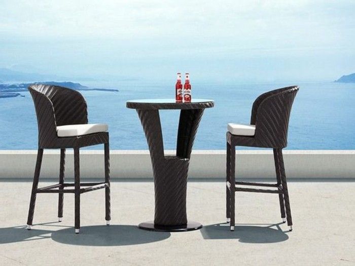 Chaise pour salon de jardin