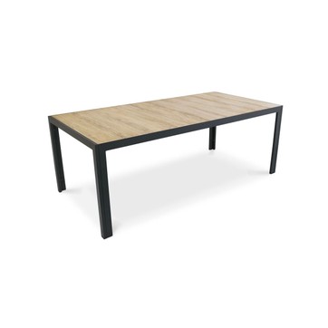 Alice's garden salon de jardin en aluminium table 8 places