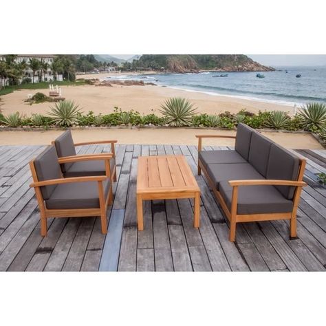 Cdiscount salon de jardin modulable