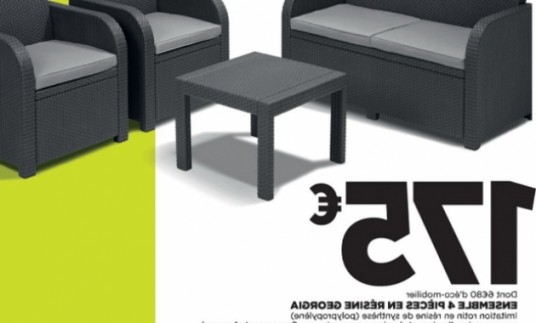 Salon de jardin allibert hyper u