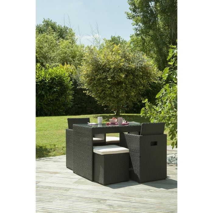 Salon de jardin pas cher encastrable