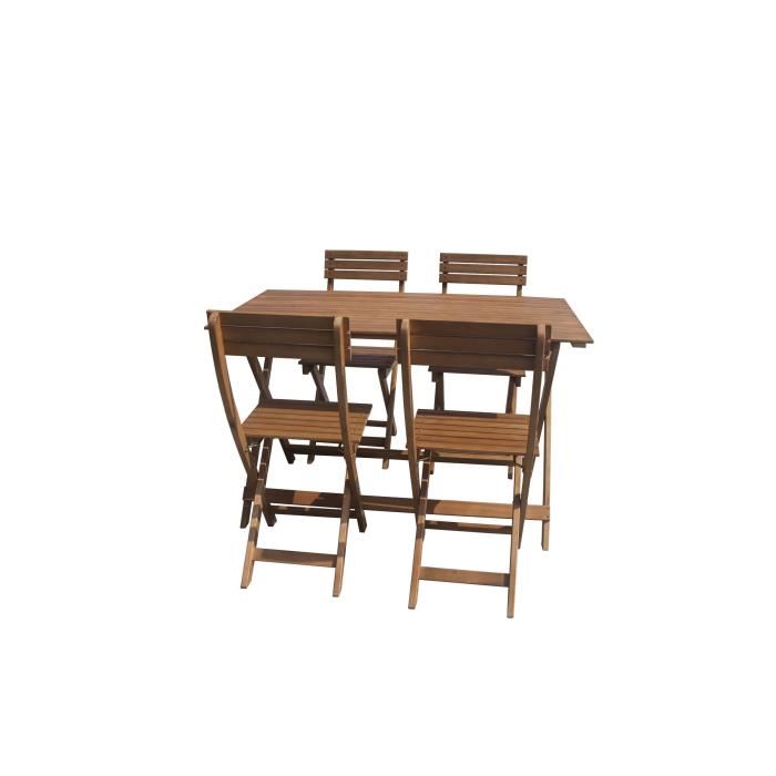 Table jardin avec chaise