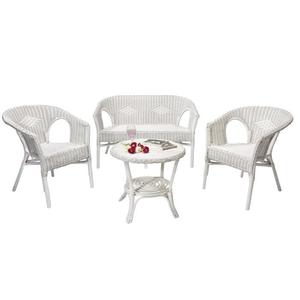 Salon de jardin en rotin design