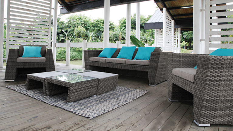 Salon de jardin mobilier design