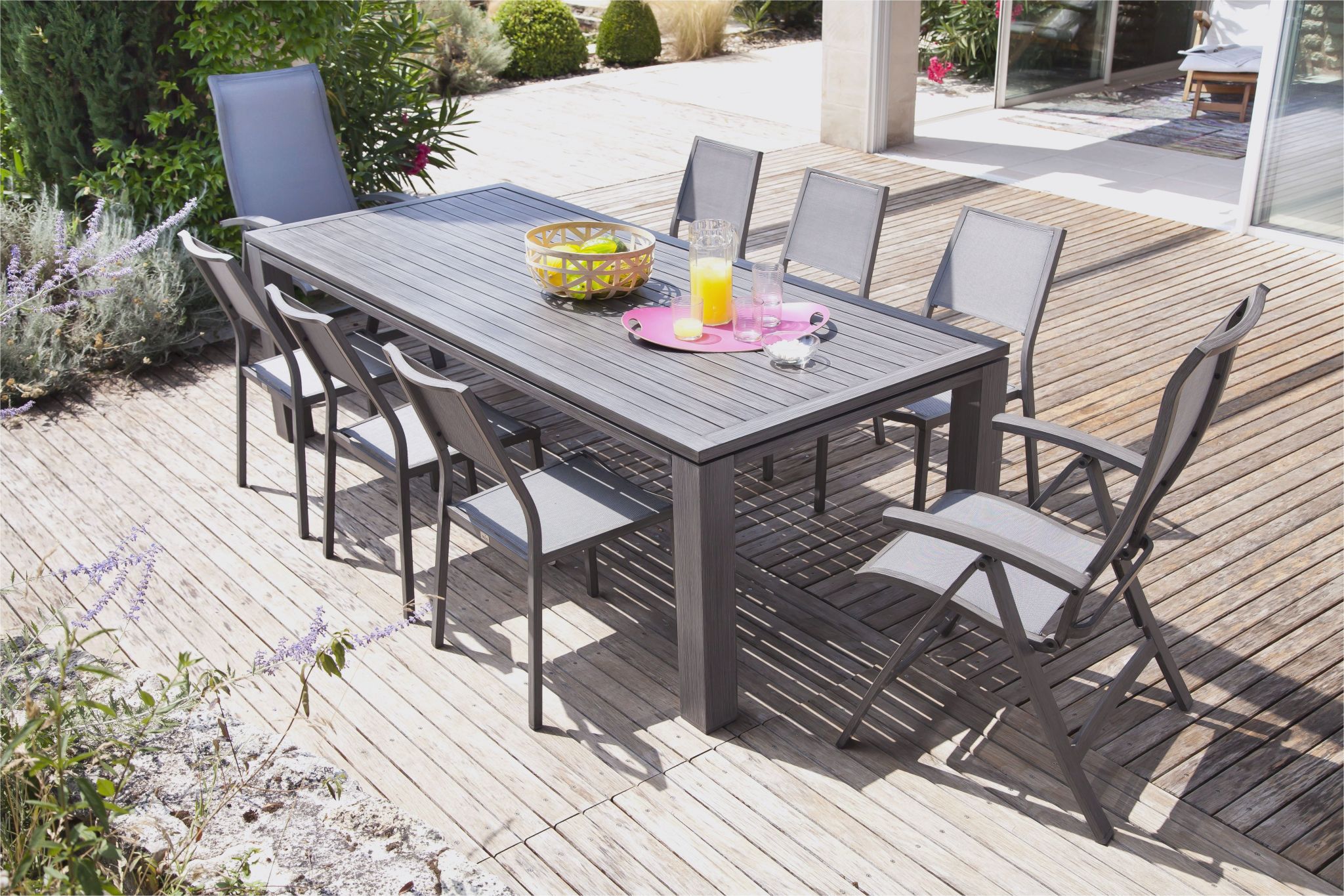 Mobilier de jardin évolutif