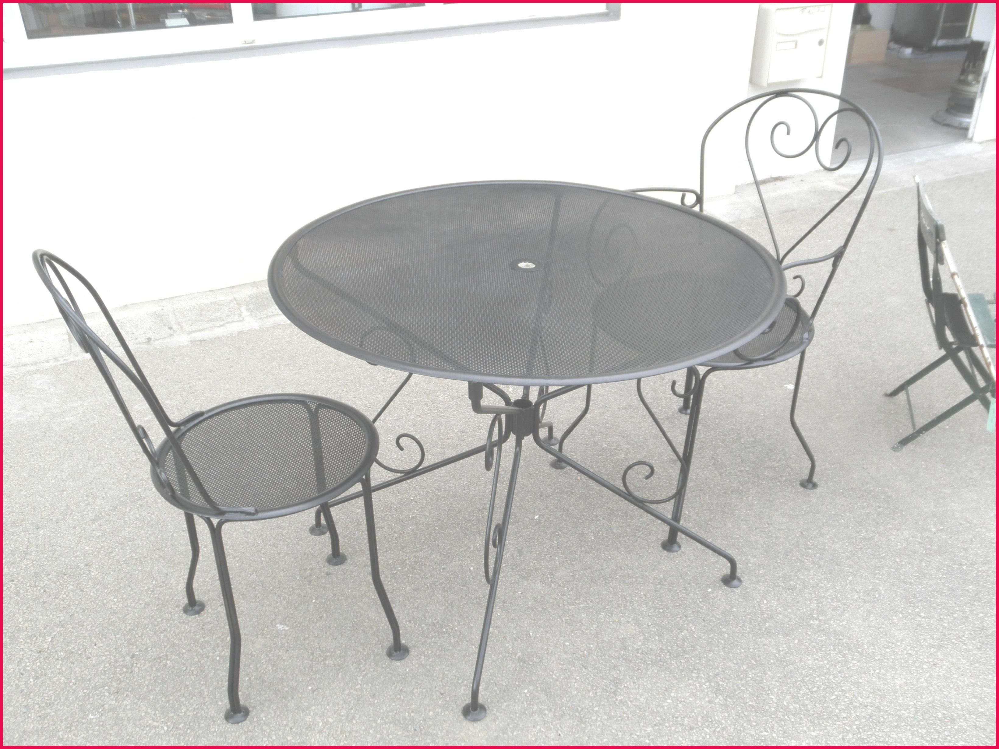 Salon de jardin en fer occasion