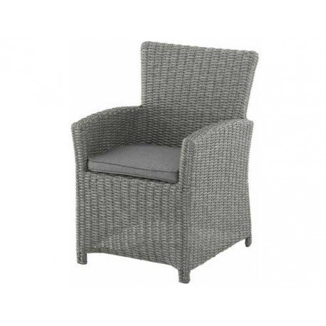 Chaise de jardin tressée