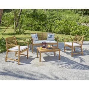Salon de jardin en bois finlandek