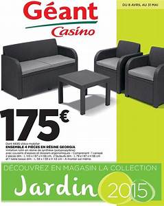 Salon de jardin allibert geant casino