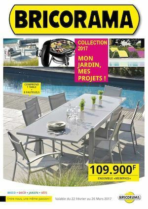 Salon de jardin allibert bricorama