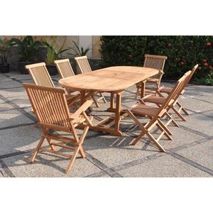 Mobilier de jardin en teck occasion