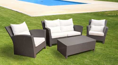 Salon de jardin resine non tressee