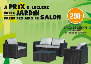 Salon jardin leclerc raon